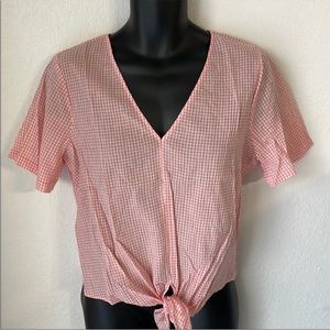 Madewell Gingham Top